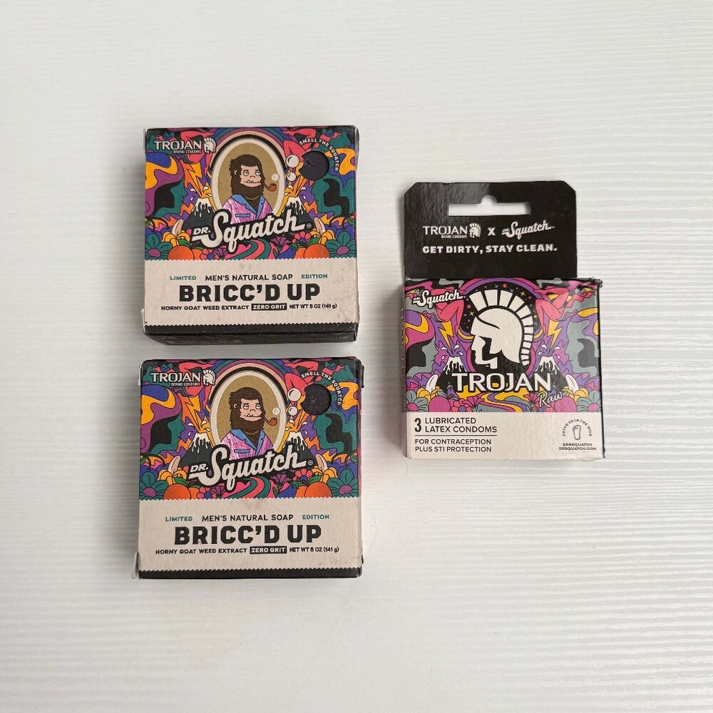 Dr Squatch Limited Edition Soap - Bricc'd Up